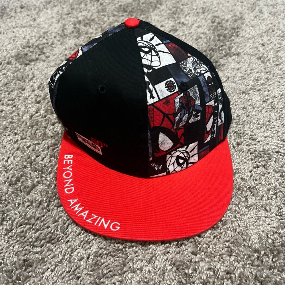 2022 Spider-Man 60th Anniversary Beyond Amazing Hat Designed By Ashley Eckstein
